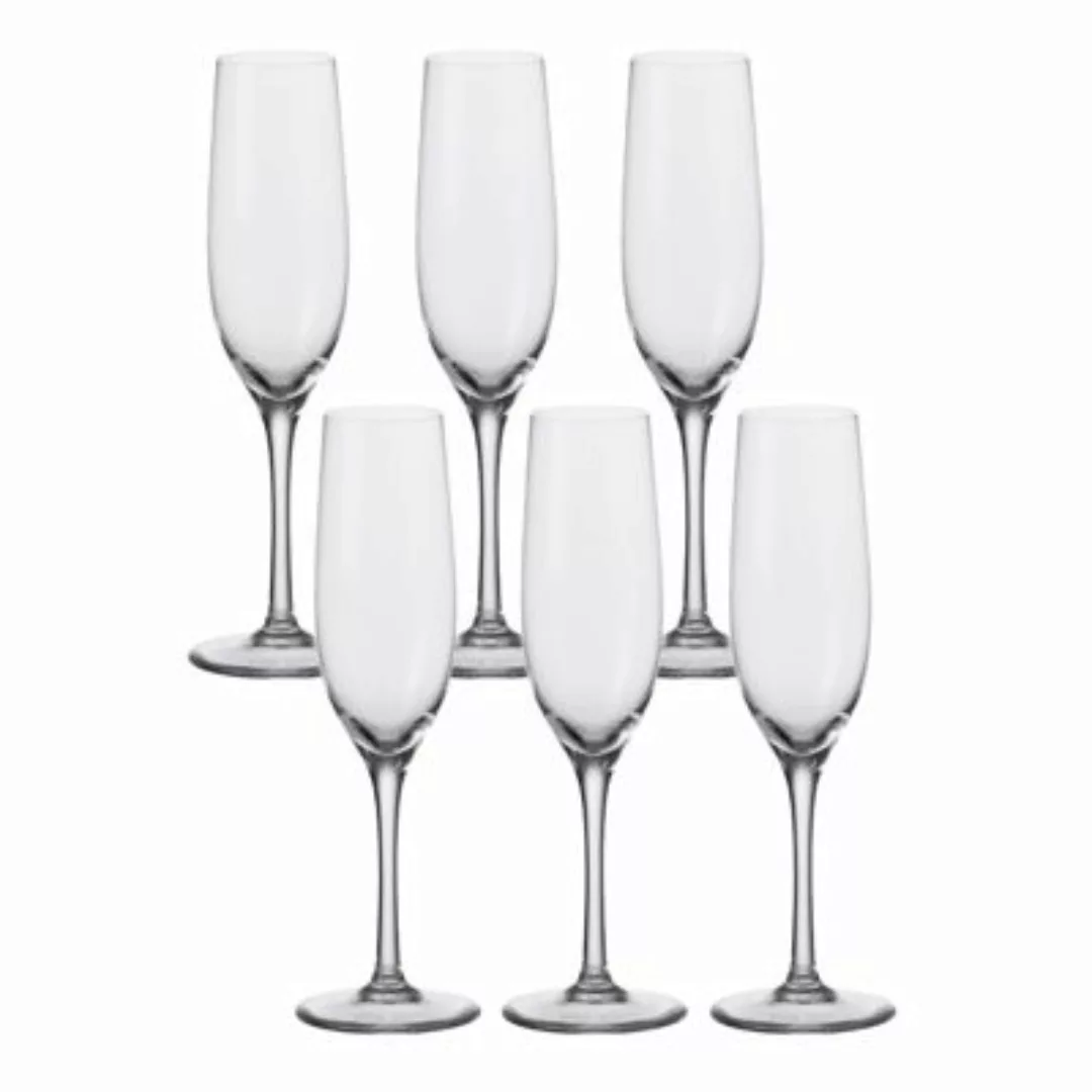 LEONARDO Sekt-Glas 6er-Set Ciao+ transparent günstig online kaufen