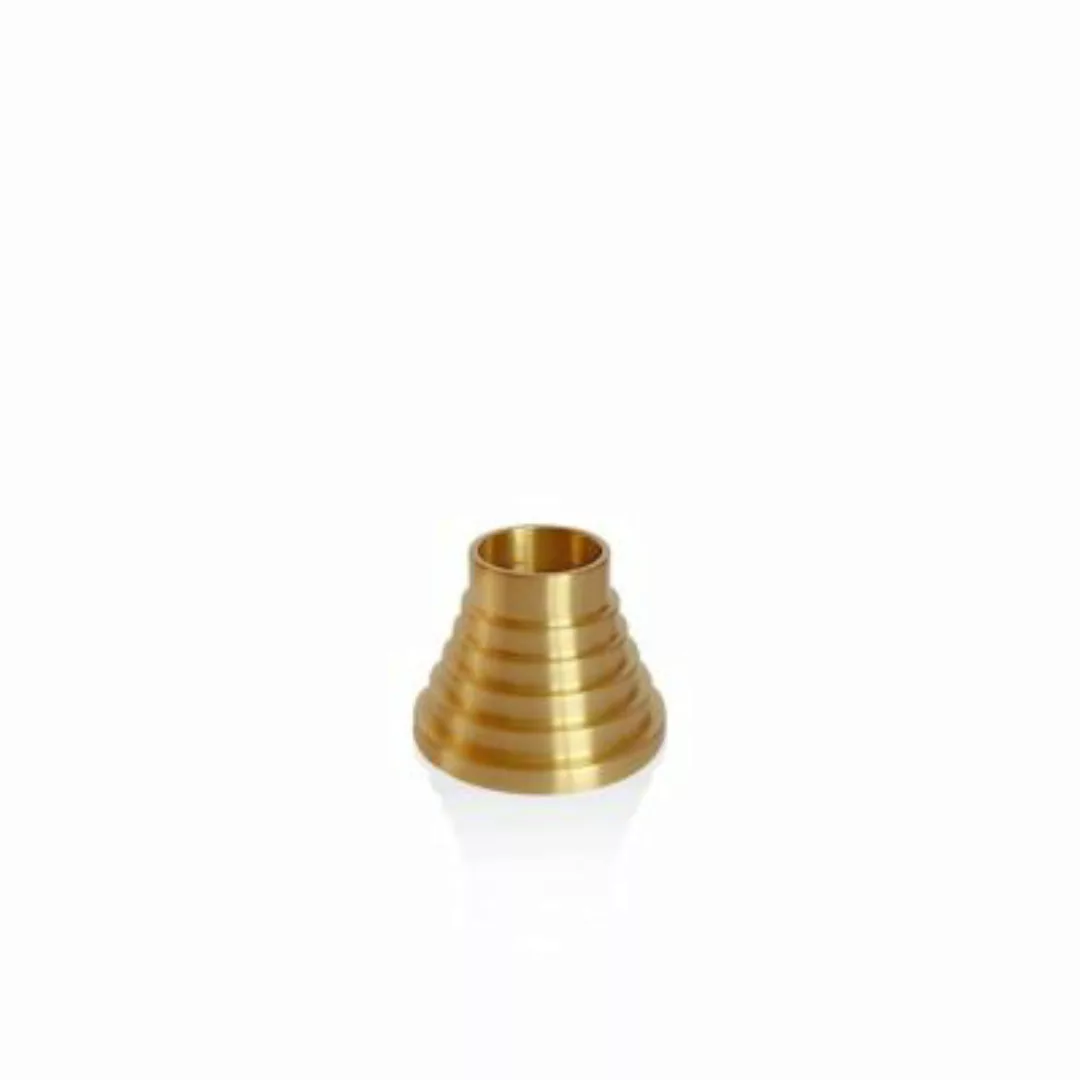 THE MIA Brass Messing Kerzenständer 2-tlg. Set gold günstig online kaufen