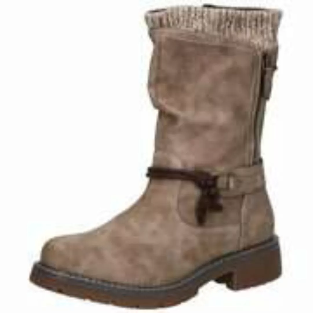 Via della Rosa Stiefelette Damen beige günstig online kaufen