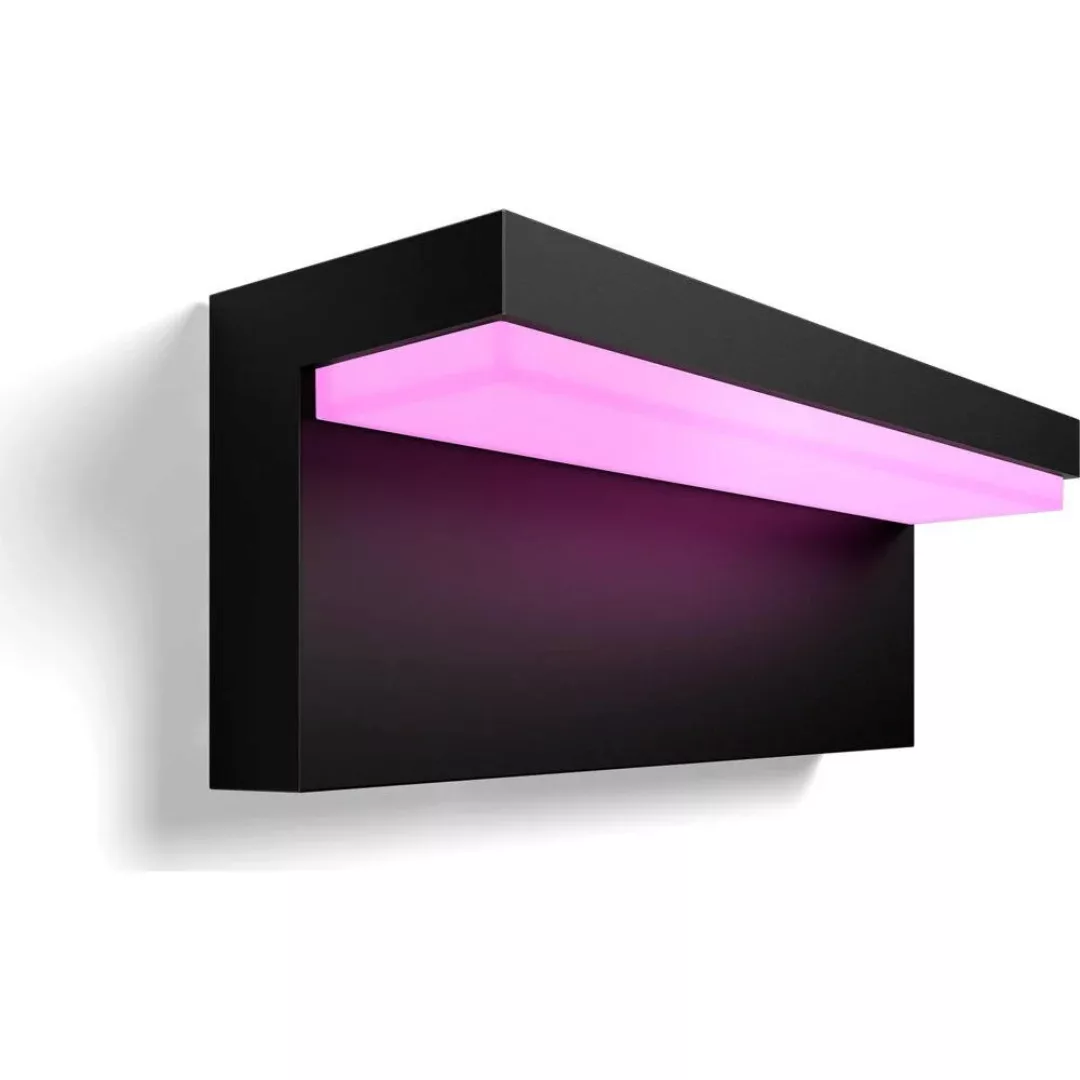 Philips Hue WACA Nyro LED-Außenwandleuchte schwarz günstig online kaufen