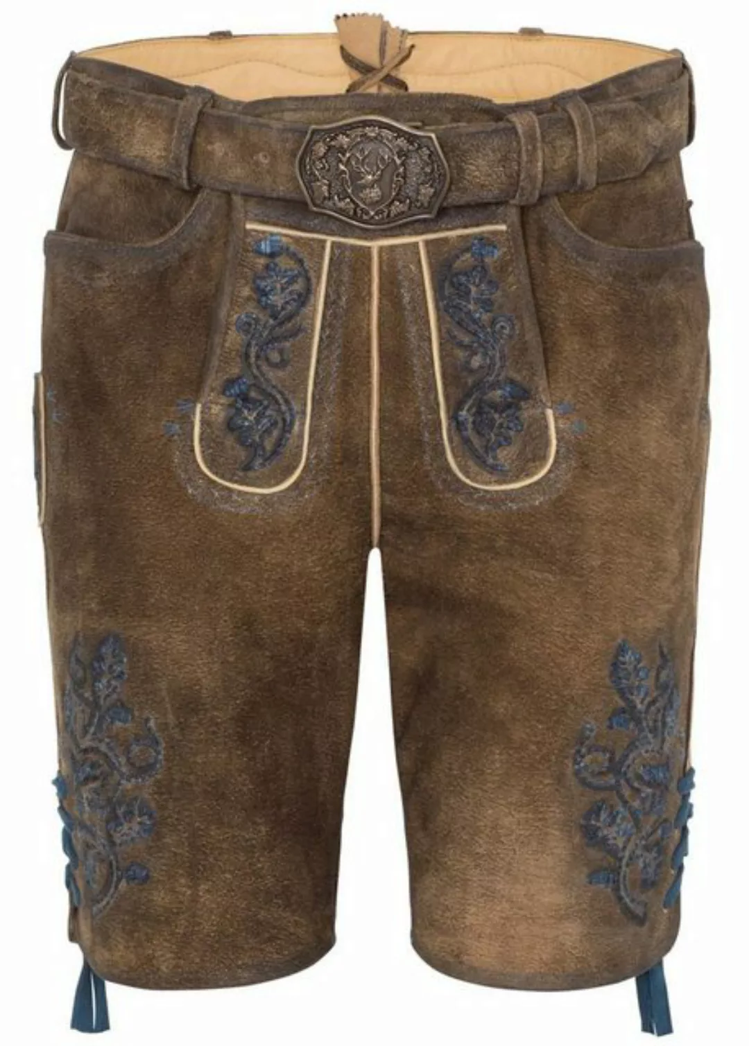 Spieth & Wensky Trachtenlederhose 1519 Presley Herren Trachtenhose Lederhos günstig online kaufen