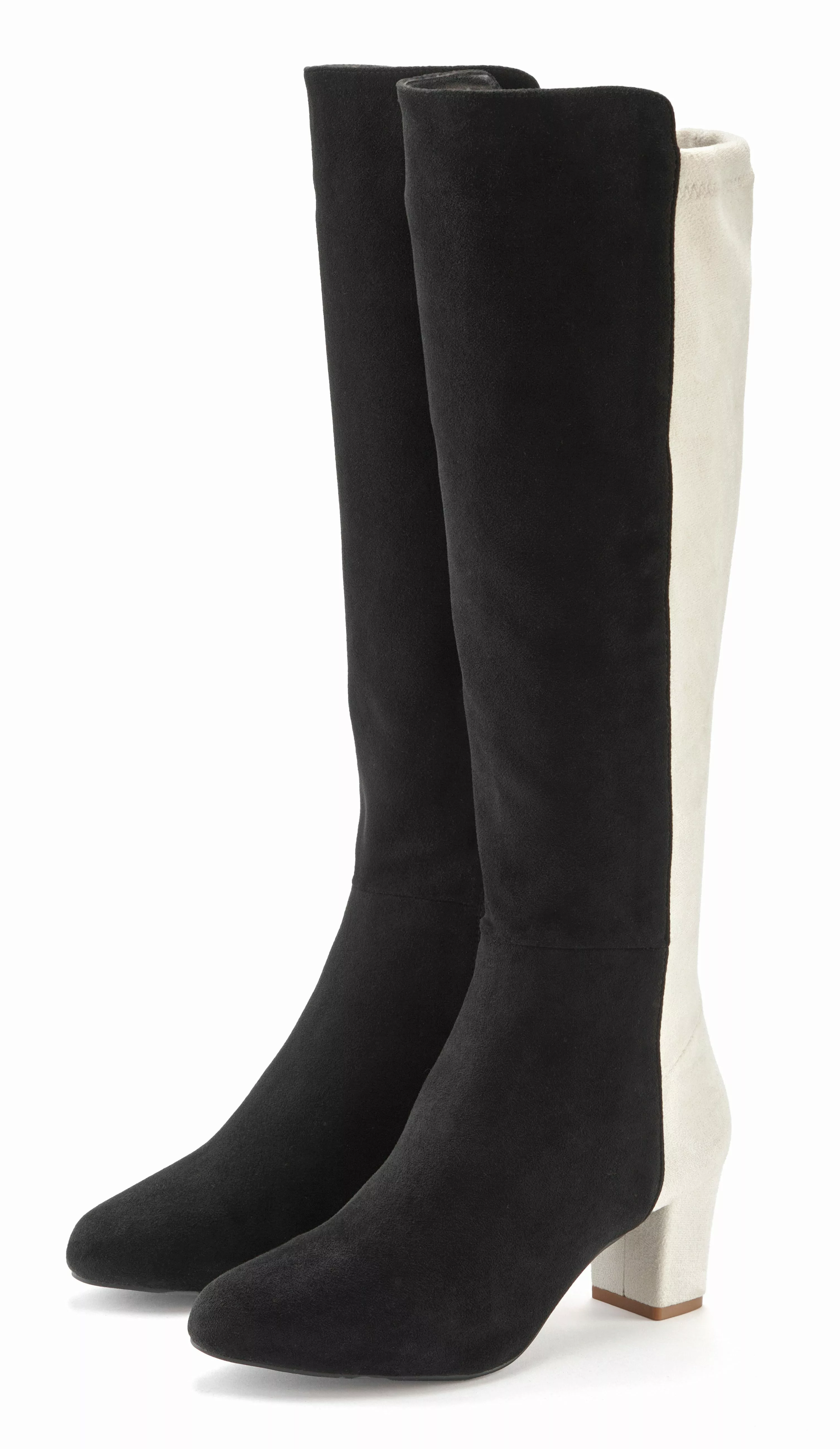LASCANA Stiefel Langer Stiefel, Stiefelette mit günstig online kaufen