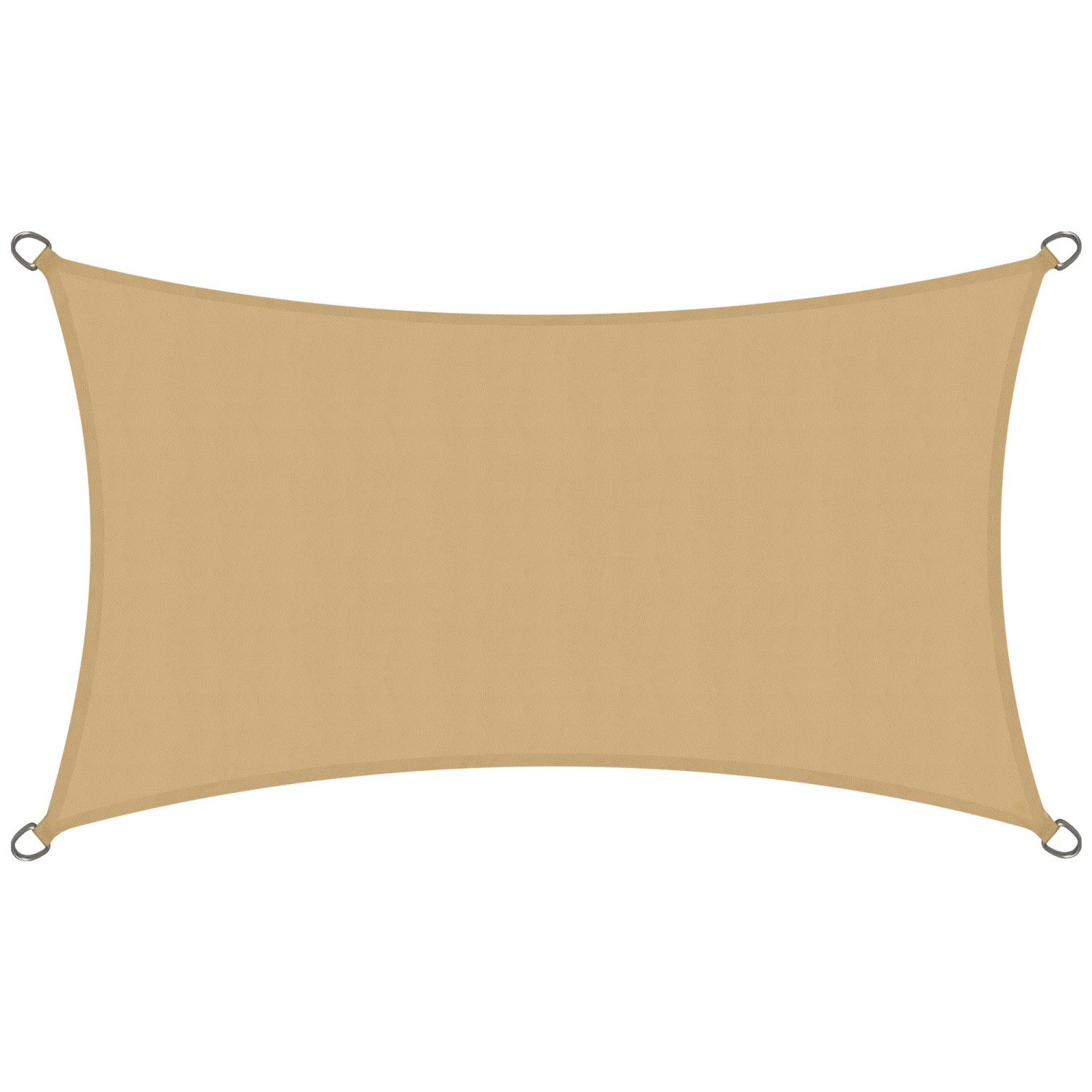 Sol Royal SolVision PS9 Sonnensegel 200x400cm rechteckig Sand PE günstig online kaufen