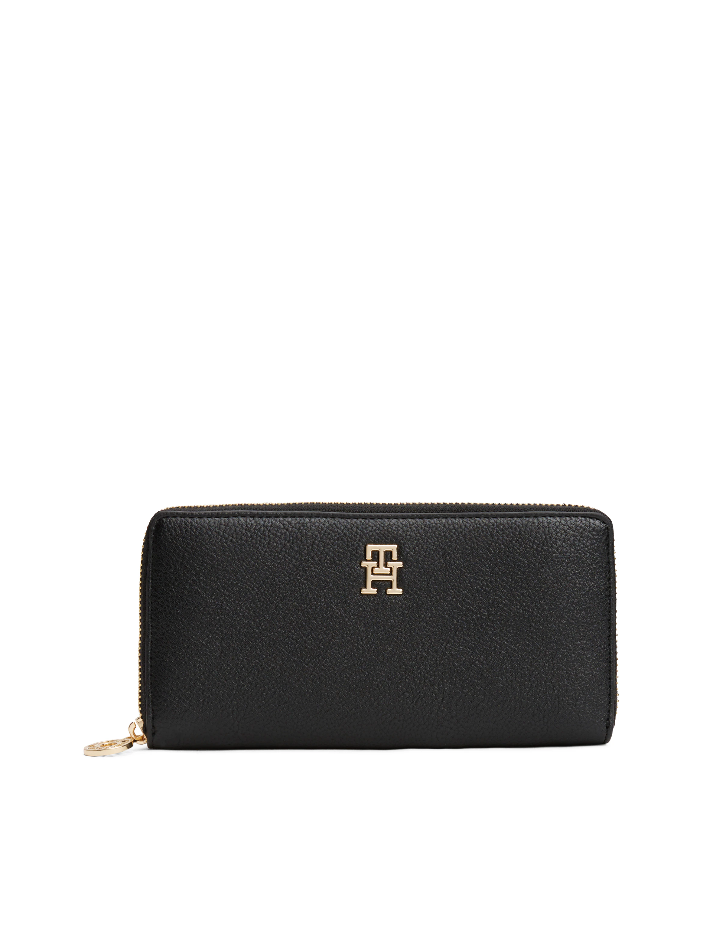 Tommy Hilfiger Geldbörse "TH DISTINCT LRG ZA", Damen Geldbeutel, Portemonna günstig online kaufen