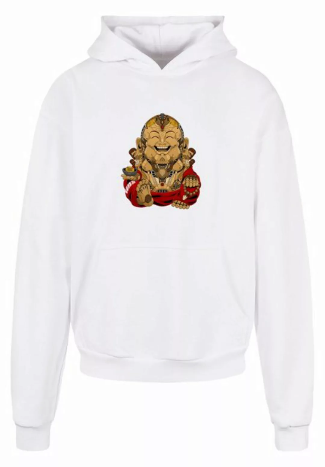 F4NT4STIC Kapuzenpullover Happy Cyber Buddha CYBERPUNK STYLES Print günstig online kaufen