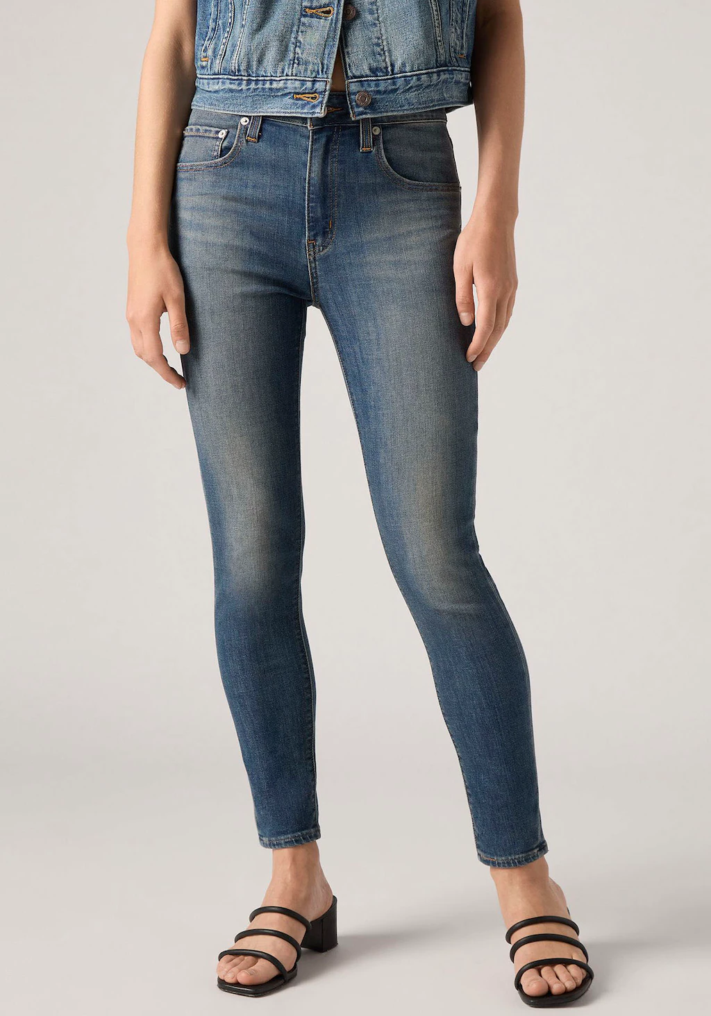 Levis Skinny-fit-Jeans "721 High rise skinny", mit hohem Bund günstig online kaufen