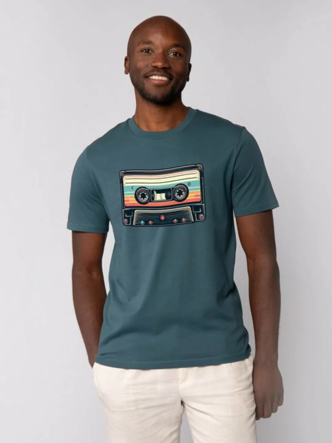 wat? Apparel T-Shirt Retro Kassette günstig online kaufen