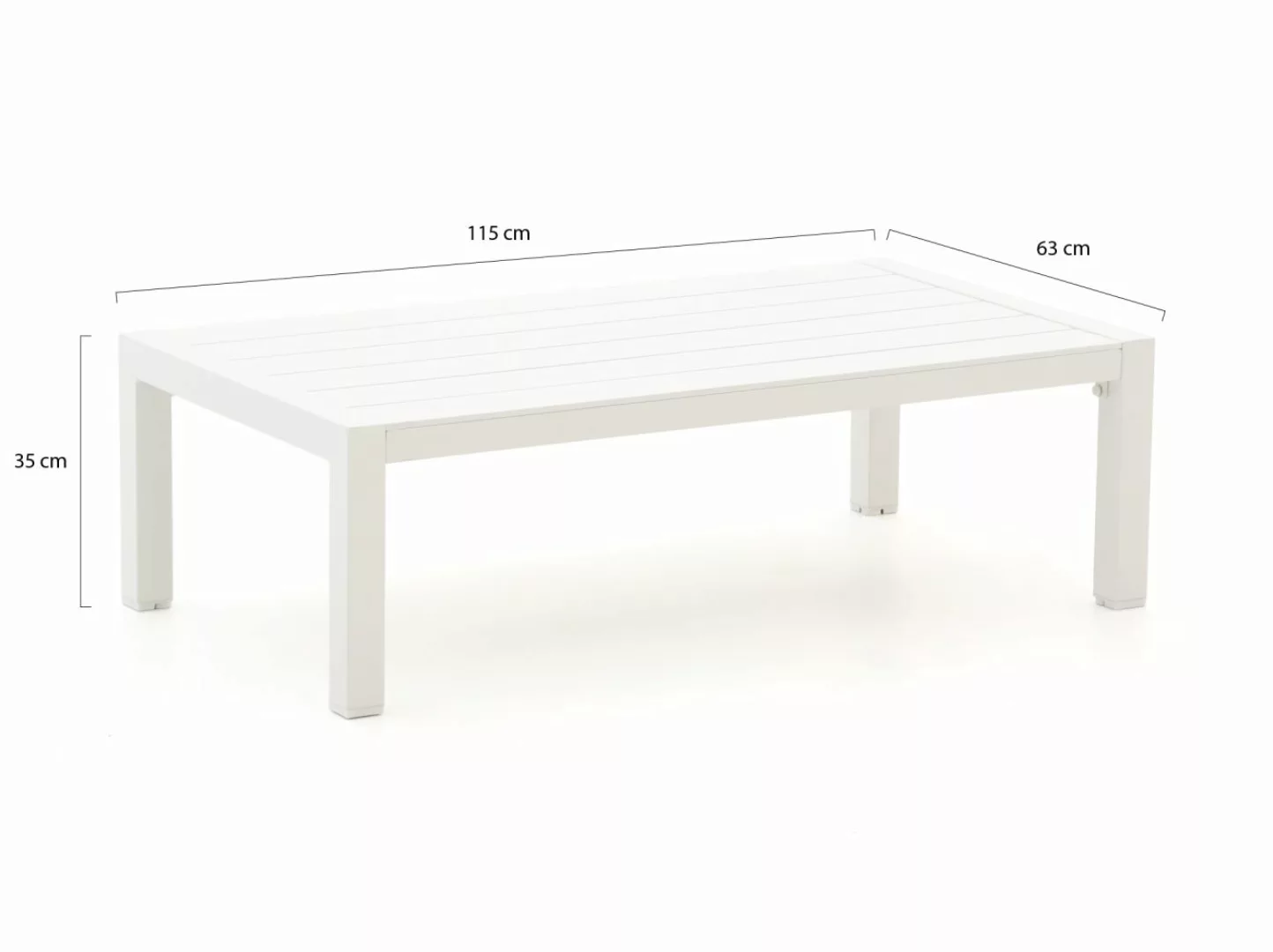 Bellagio Aseti Loungetisch 115x63x35  cm günstig online kaufen