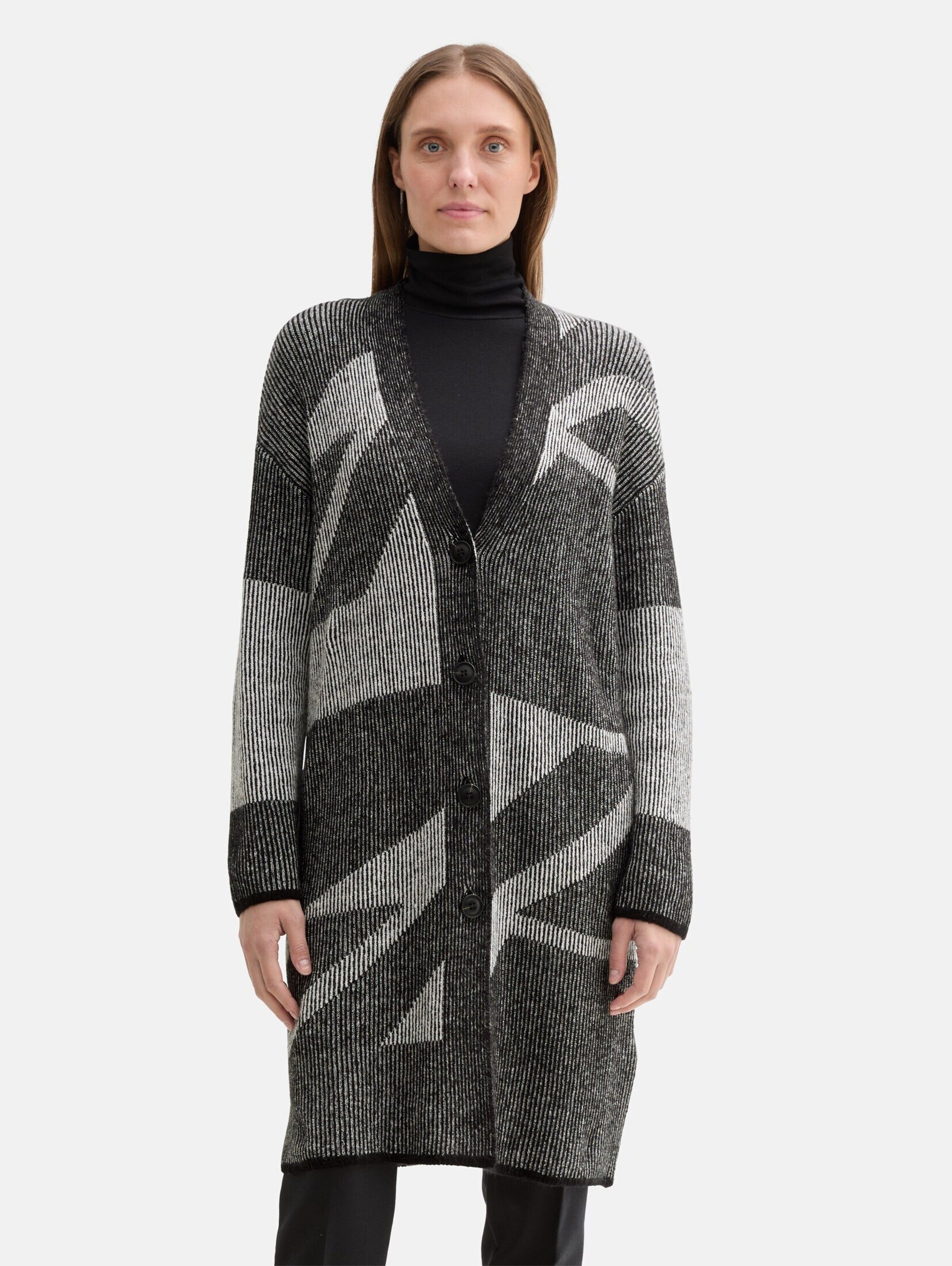 TOM TAILOR Strickjacke (1-tlg) Plain/ohne Details günstig online kaufen
