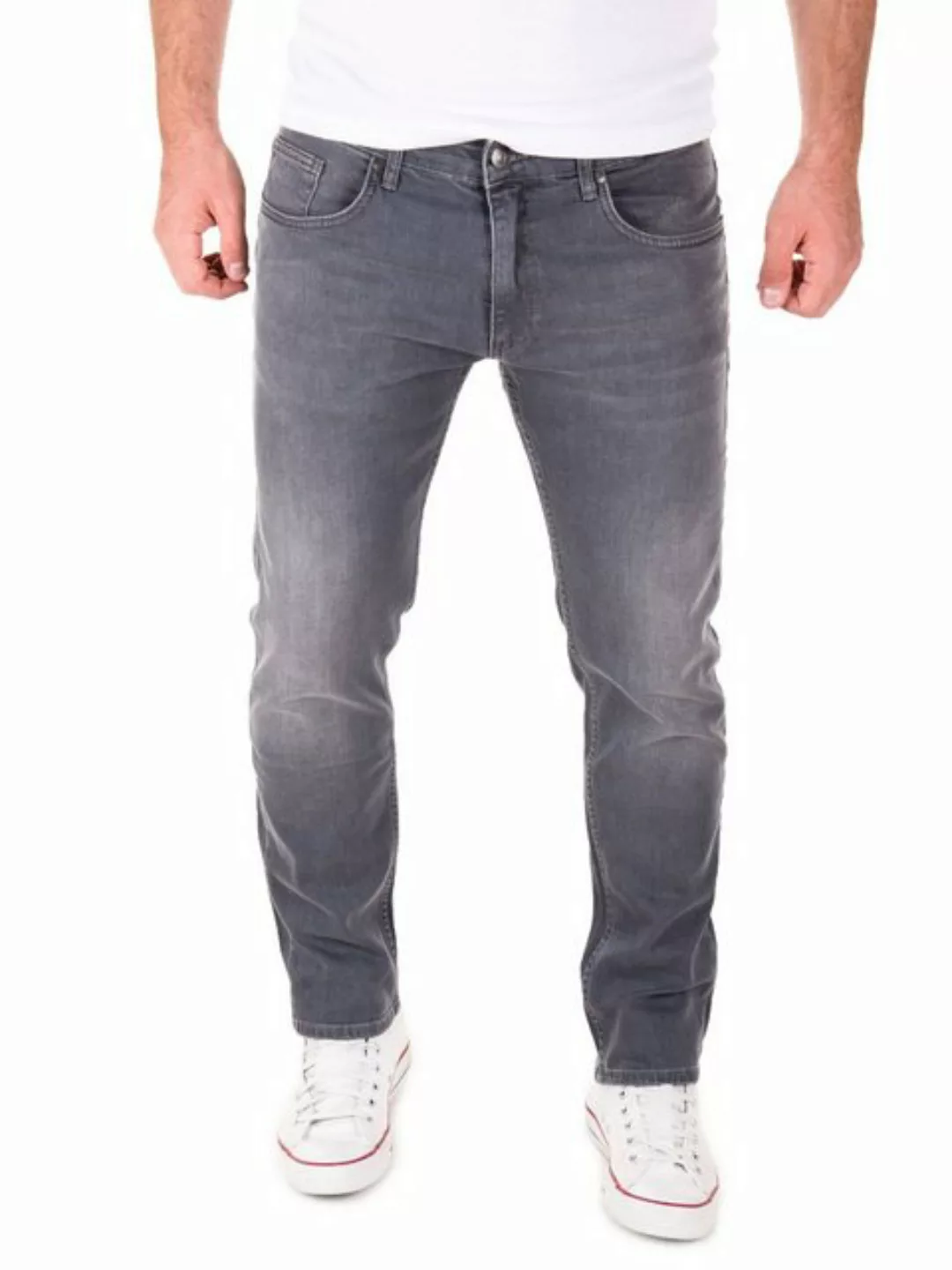 Yazubi Slim-fit-Jeans Akon Herren Jeans modernen Slim Fit Jeanshose mit Str günstig online kaufen