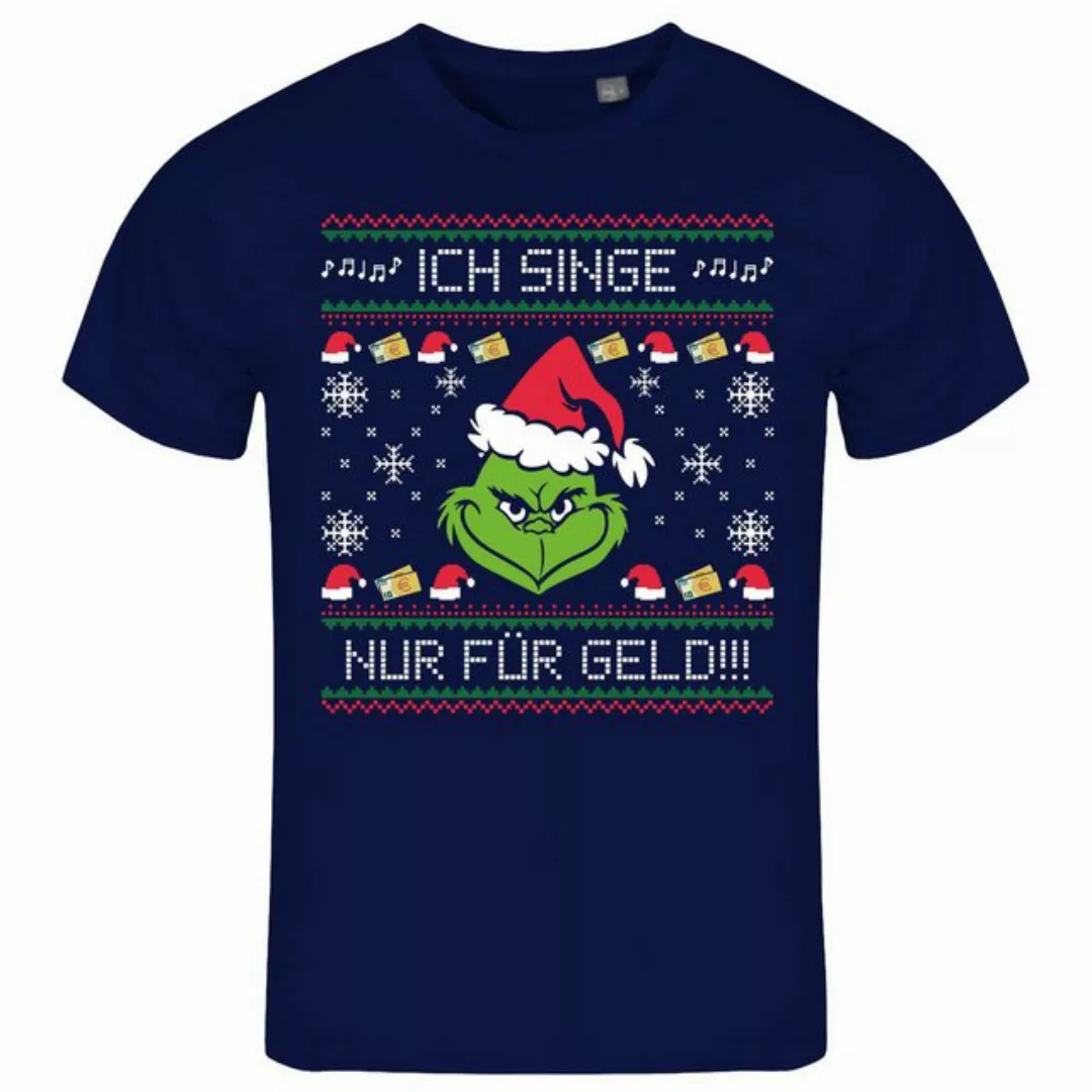 deinshirt Print-Shirt Herren T-Shirt Ich singe nur für Geld Funshirt mit Mo günstig online kaufen