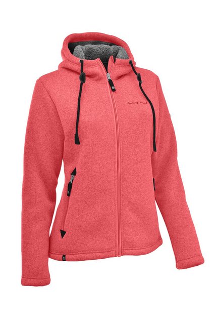 Maul Sport® Funktionsjacke Chieming - Strickfeecejacke+Ka lila günstig online kaufen