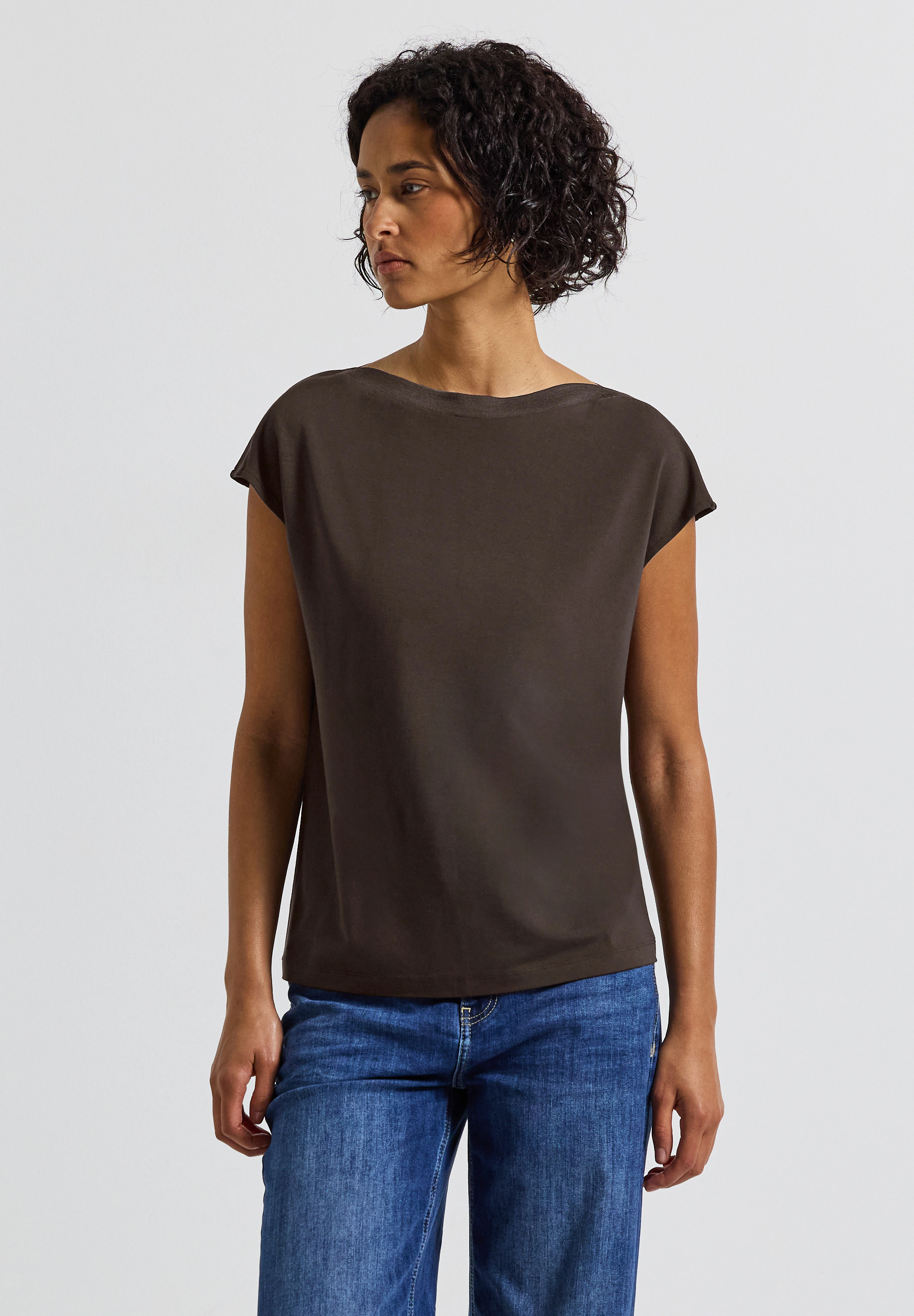 STREET ONE T-Shirt, aus softer Viskose günstig online kaufen
