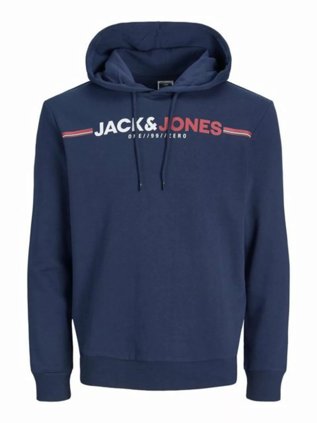 Jack & Jones Hoodie Pullover Sweatshirt Frederik mit Frontprint in günstig online kaufen