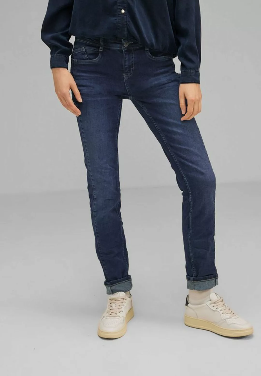 STREET ONE 5-Pocket-Jeans Casual Fit Thermojeans Style Jane mit wärmendem T günstig online kaufen