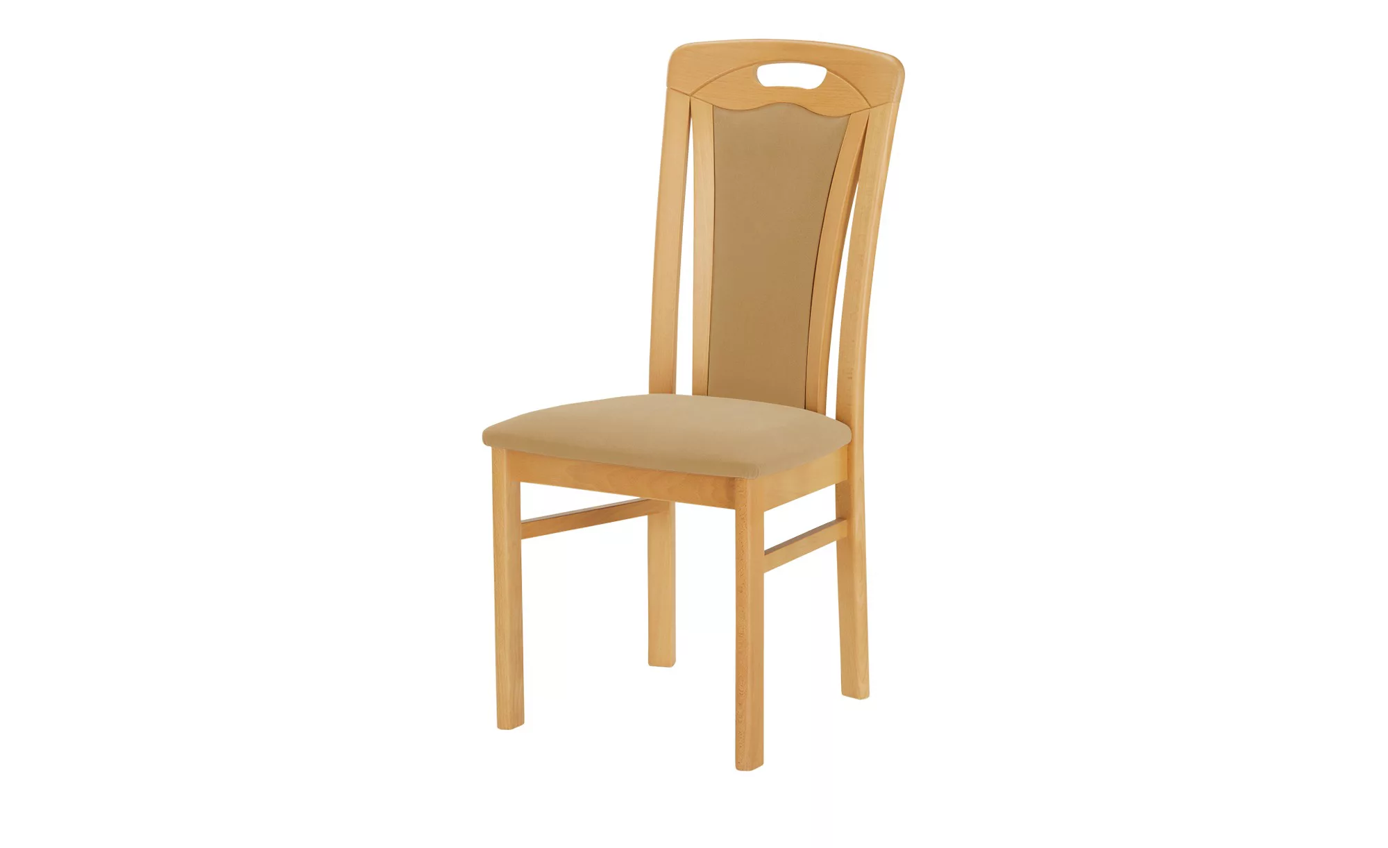 Polsterstuhl - beige - 48 cm - 99 cm - 60 cm - Stühle > Esszimmerstühle - M günstig online kaufen