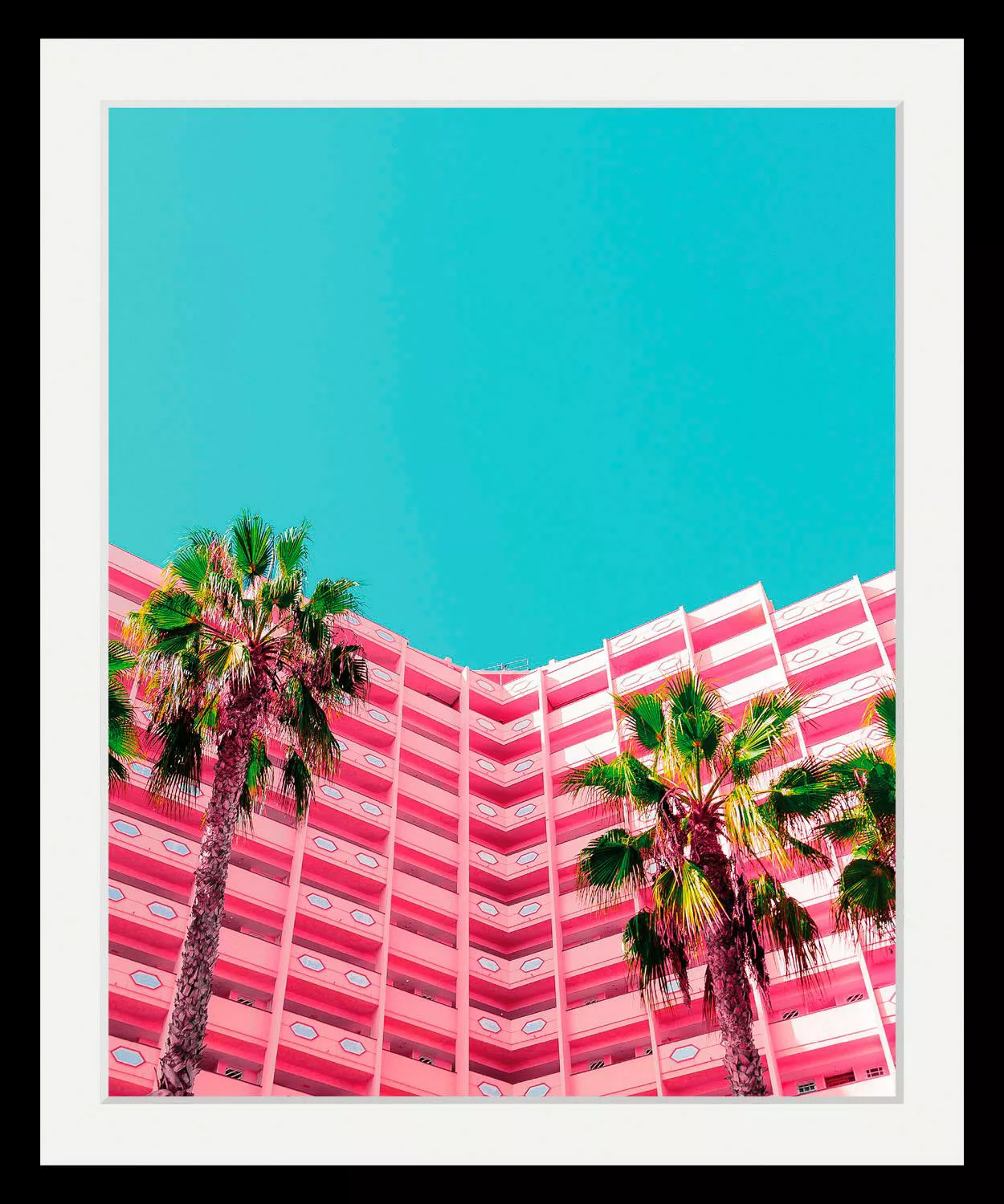 queence Bild »Miami«, Gebäude-Palmen-Bilder von Amerika-Himmel-Amerika, HD günstig online kaufen