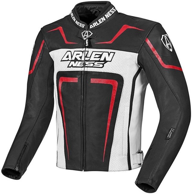 Arlen Ness Motorradjacke Motegi Motorrad Lederjacke günstig online kaufen