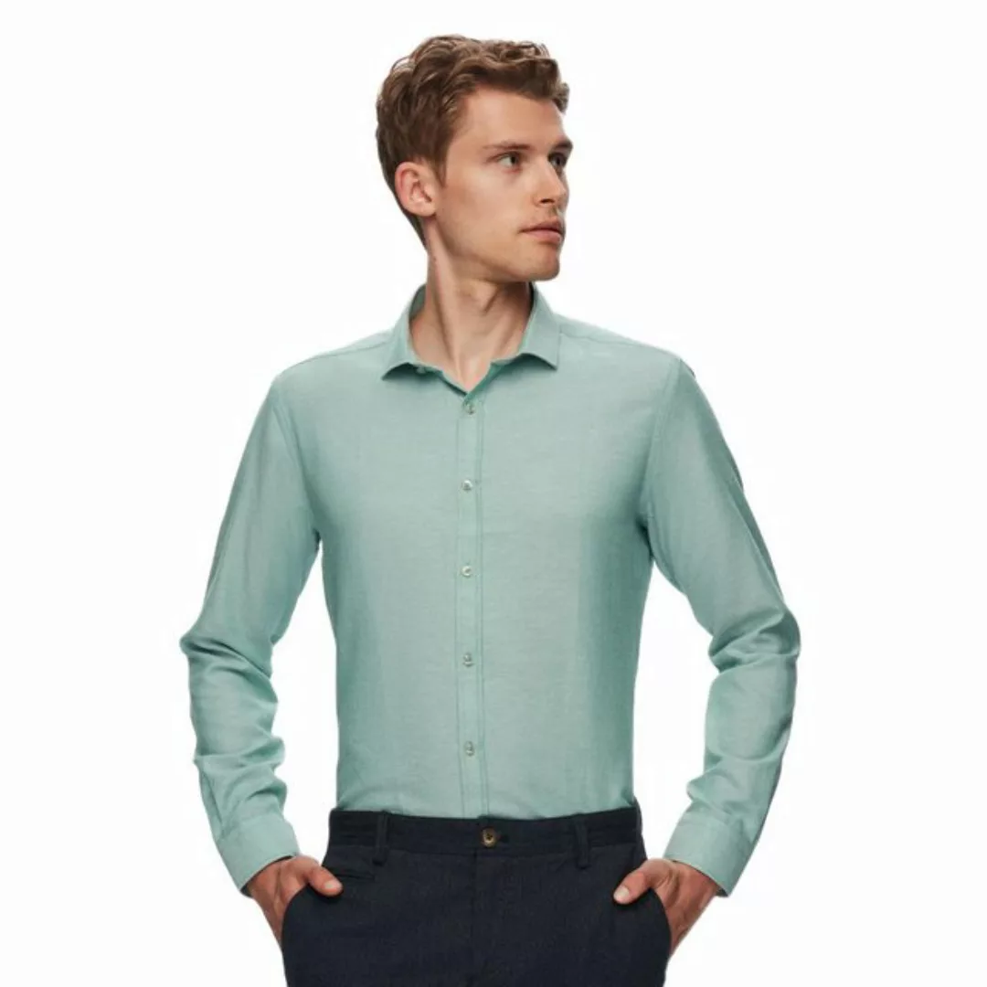 D'S DAMAT Businesshemd Twn Slim Fit Oxford-Hemd günstig online kaufen