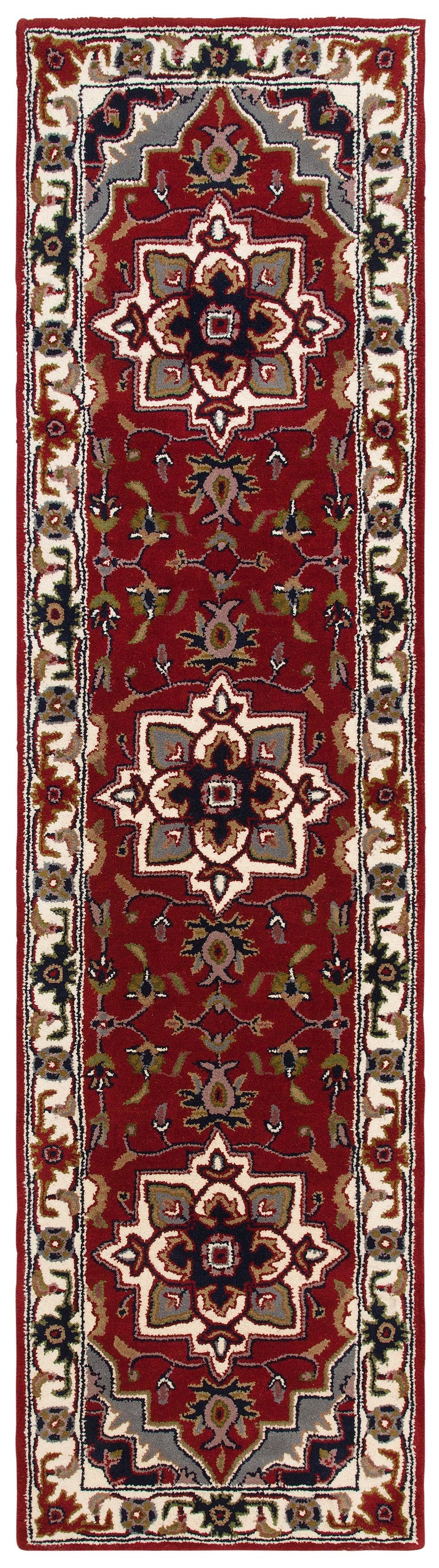 my home Wollteppich »Aman«, rechteckig, 14 mm Höhe, reine Wolle, Orient-Opt günstig online kaufen