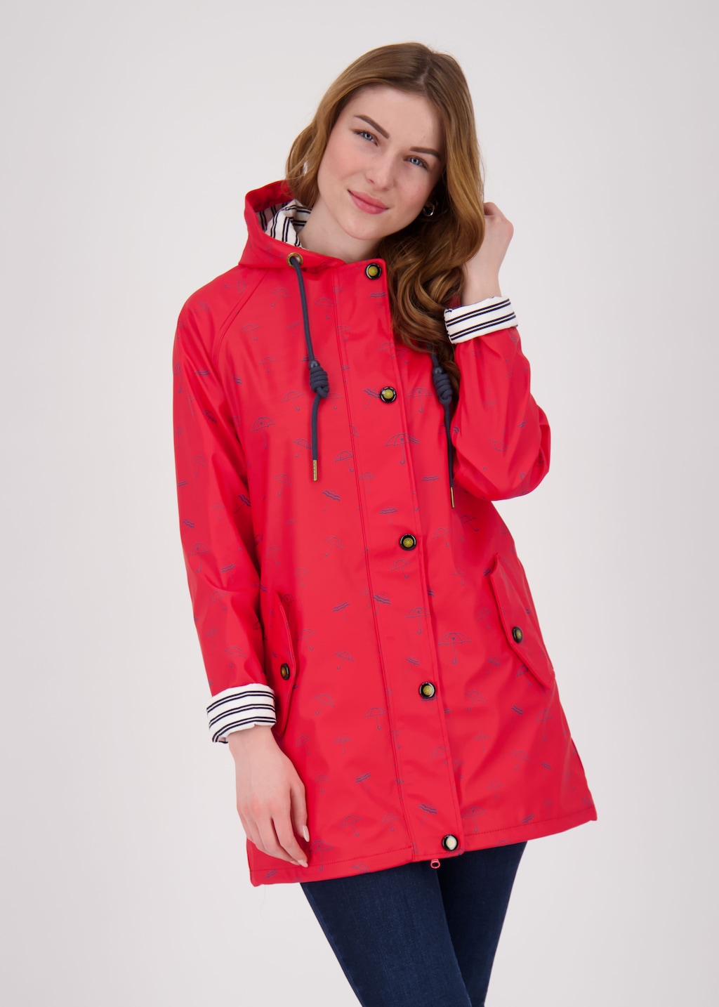 DEPROC Active Regenjacke "Friesennerz WIZZARD PEAK WOMEN UMBR", auch in Gro günstig online kaufen