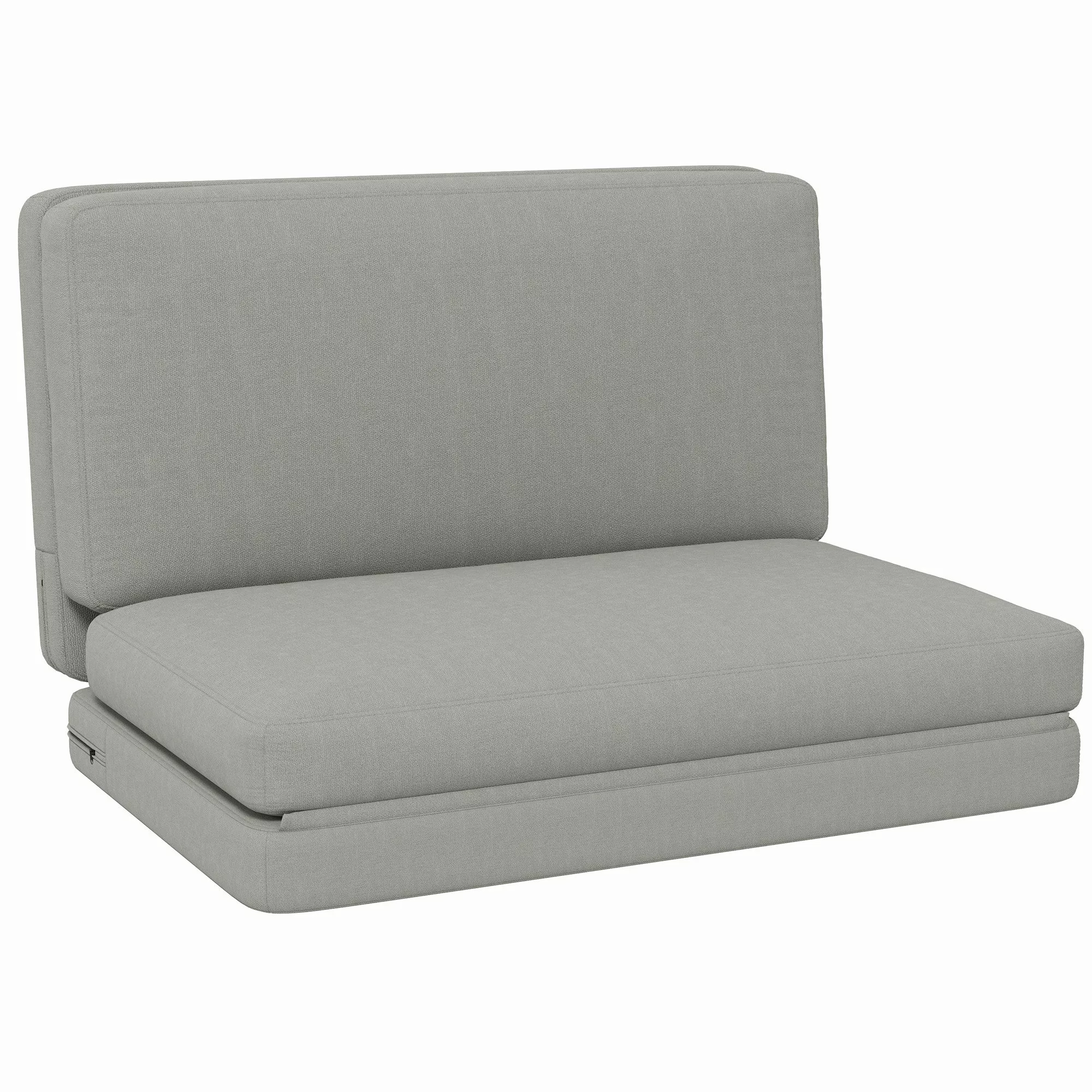 HOMCOM Sitzkissen 3-in-1 Klappbar Schlafsofa mit günstig online kaufen