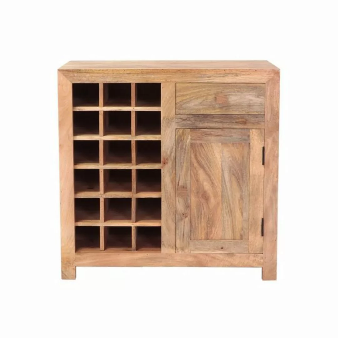 Indischesmoebelhausde Barschrank Barschrank Hina 90x90x45 aus Mangoholz günstig online kaufen