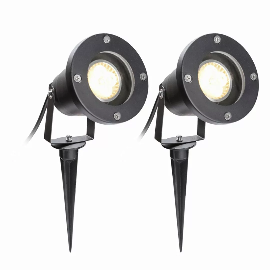 Clanmacy LED Gartenstrahler 1-10X Gartenbeleuchtung IP65 günstig online kaufen