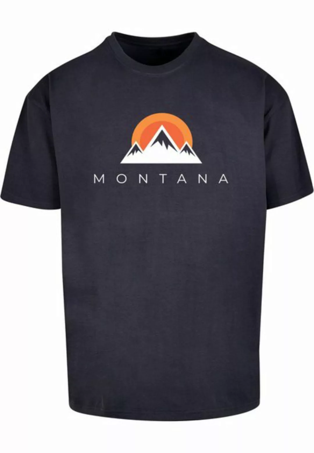 Merchcode T-Shirt Merchcode Herren Montana X Heavy Oversize Tee-BY102 (1-tl günstig online kaufen