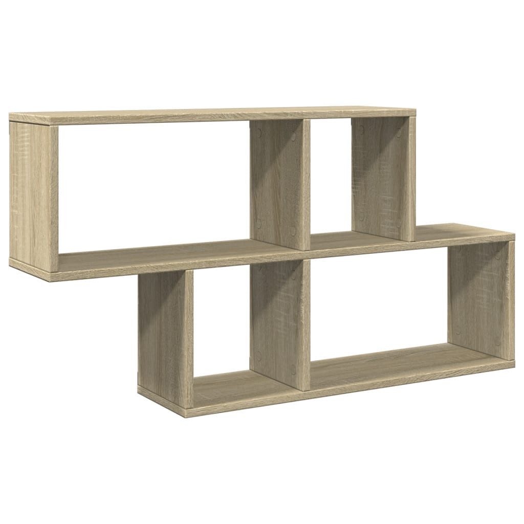 vidaXL Regal Wandregal Sonoma-Eiche 100x20x53 cm günstig online kaufen