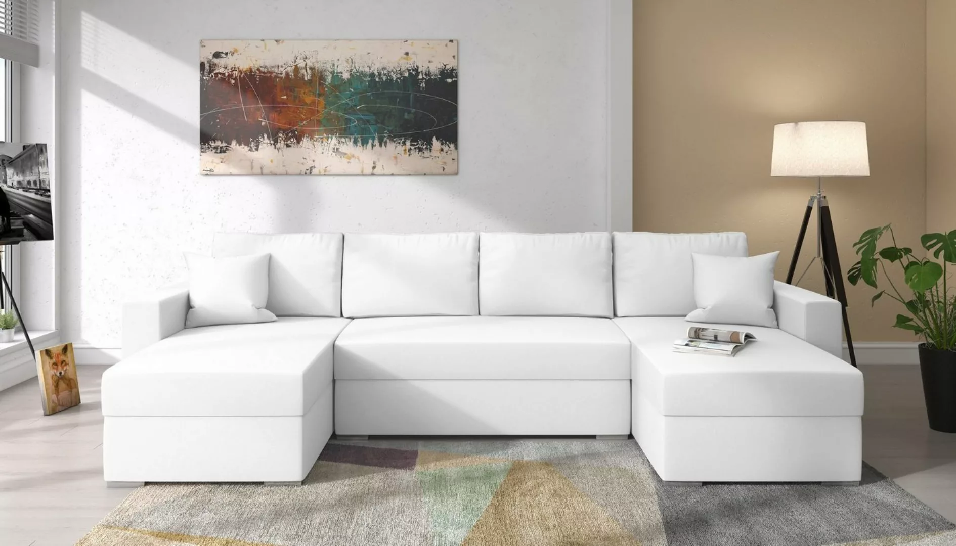 99rooms Wohnlandschaft Savio, U-Form, Sofa, Design günstig online kaufen