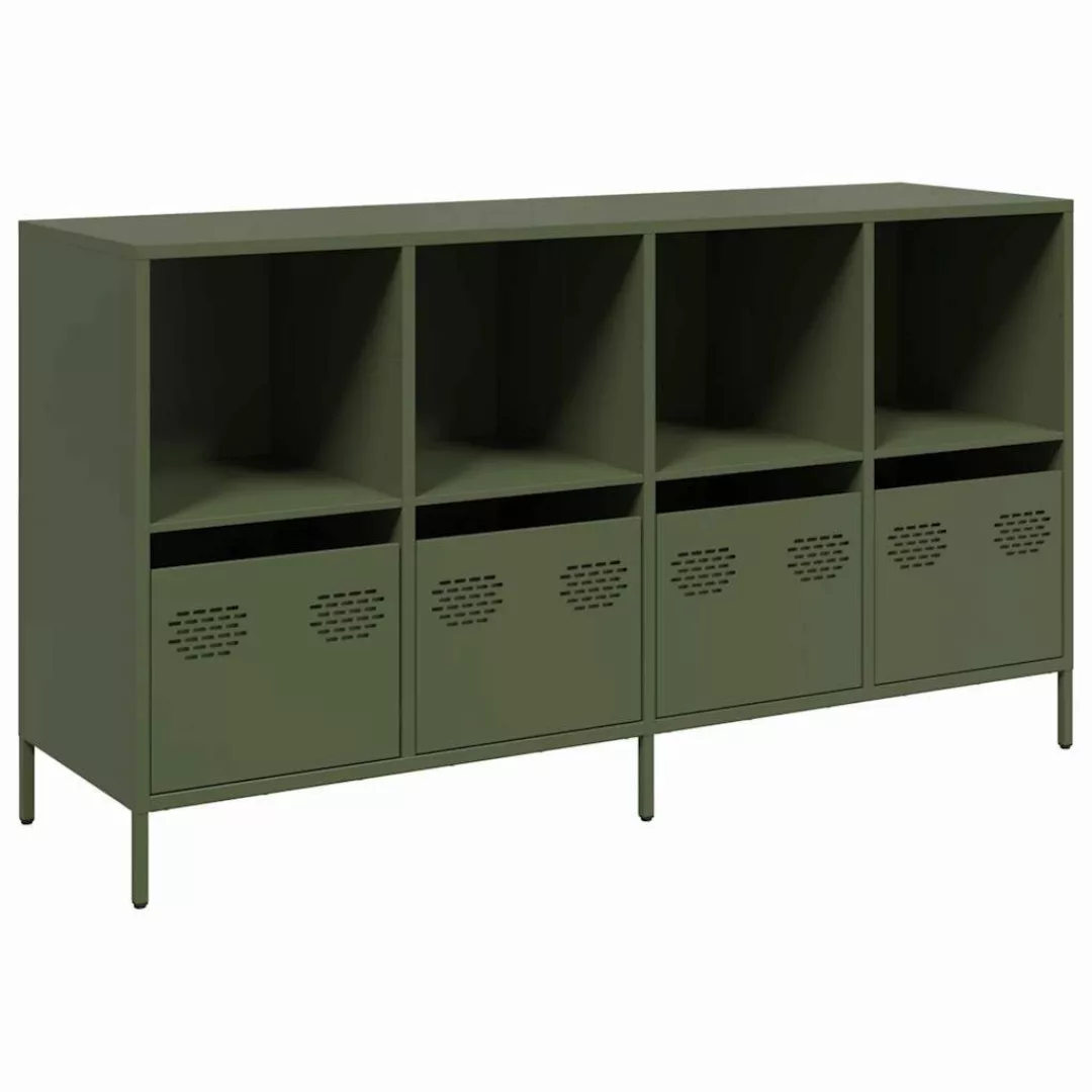 vidaXL Sideboard Sideboard Olivgrün 135x39x73,5 cm günstig online kaufen