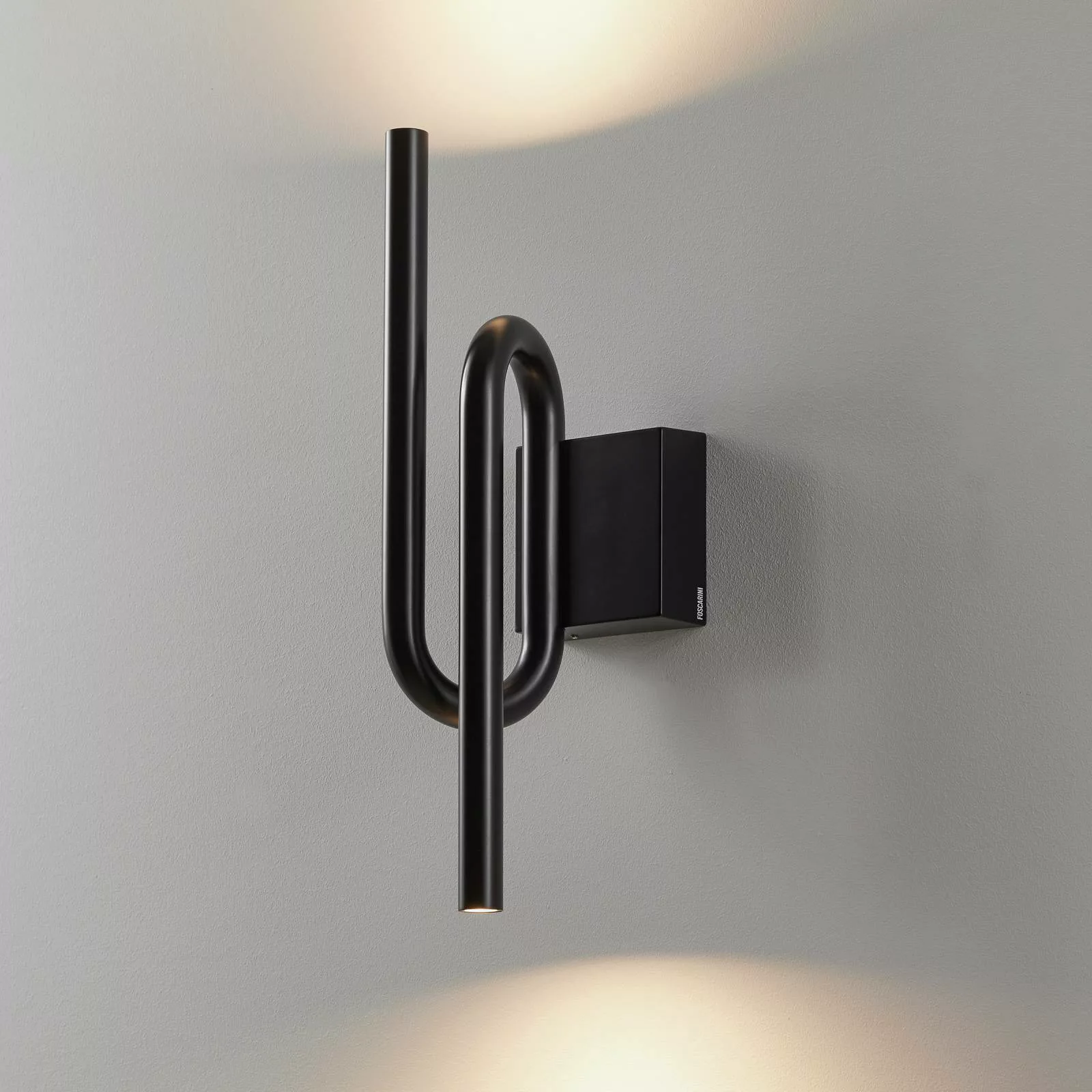 Foscarini Tobia LED-Wandleuchte schwarz günstig online kaufen