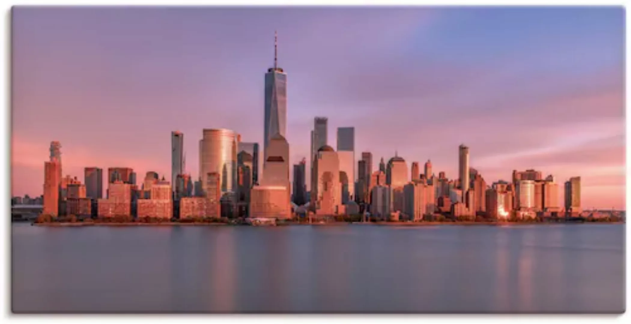 Artland Wandbild »New York City«, New York, (1 St.), als Leinwandbild, Post günstig online kaufen