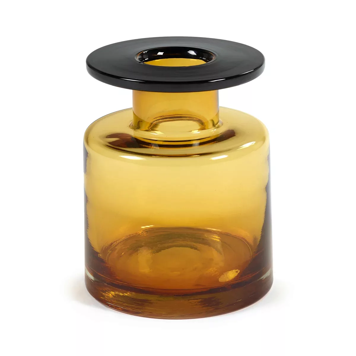 Wind & Fire Vase 22cm Amber-black günstig online kaufen