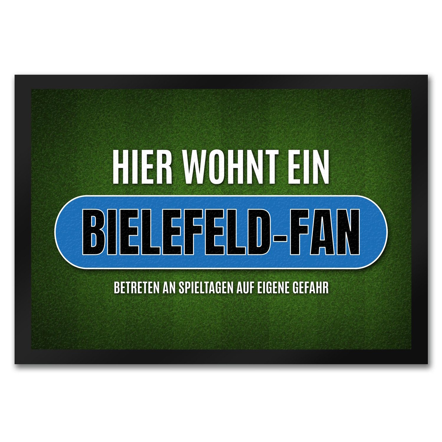 speecheese Fußmatte Hier wohnt ein Bielefeld günstig online kaufen