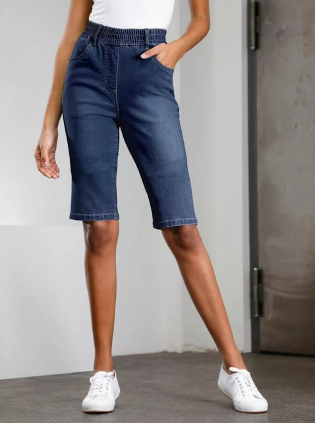 Sieh an! Jeansshorts Jeansbermudas günstig online kaufen