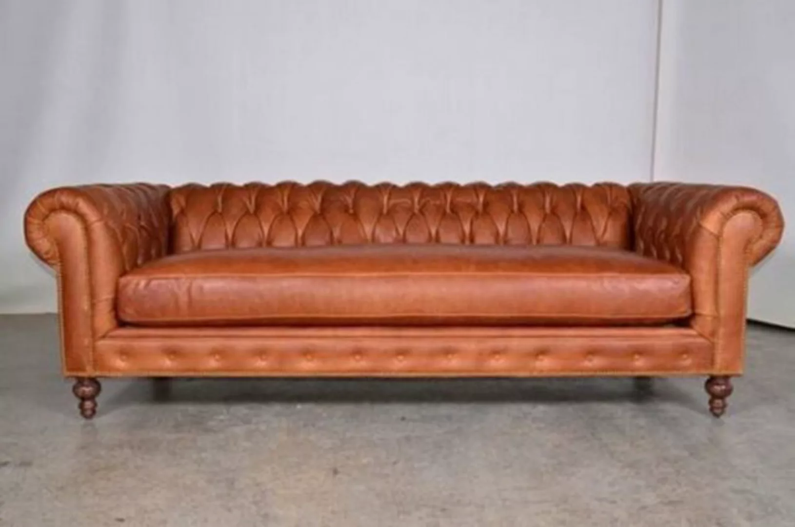 JVmoebel Chesterfield-Sofa, XXL Big Sofa Couch Chesterfield 240cm Polster S günstig online kaufen