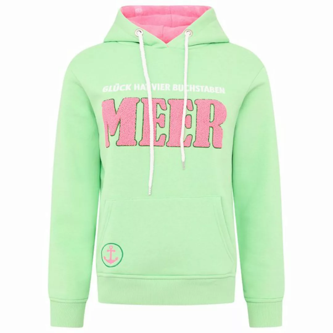 Zwillingsherz Kapuzensweatshirt BW „MEER“ günstig online kaufen