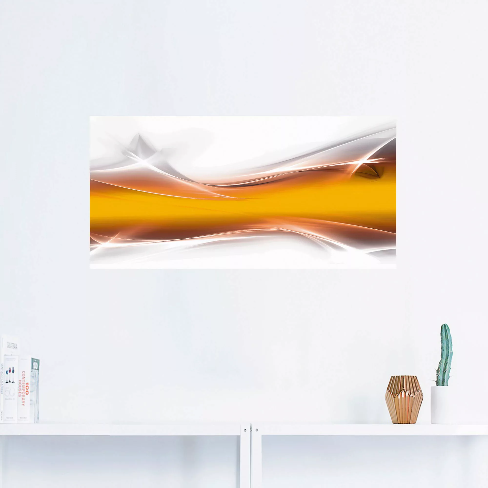 Artland Wandbild "Kreatives Element", Gegenstandslos, (1 St.), als Leinwand günstig online kaufen