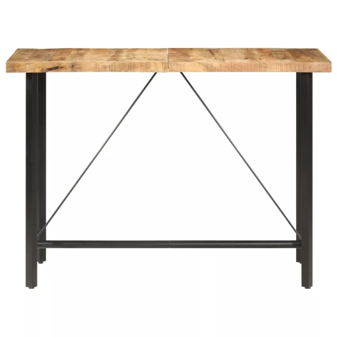 Bartisch 150x70x107 Cm Raues Mangoholz günstig online kaufen