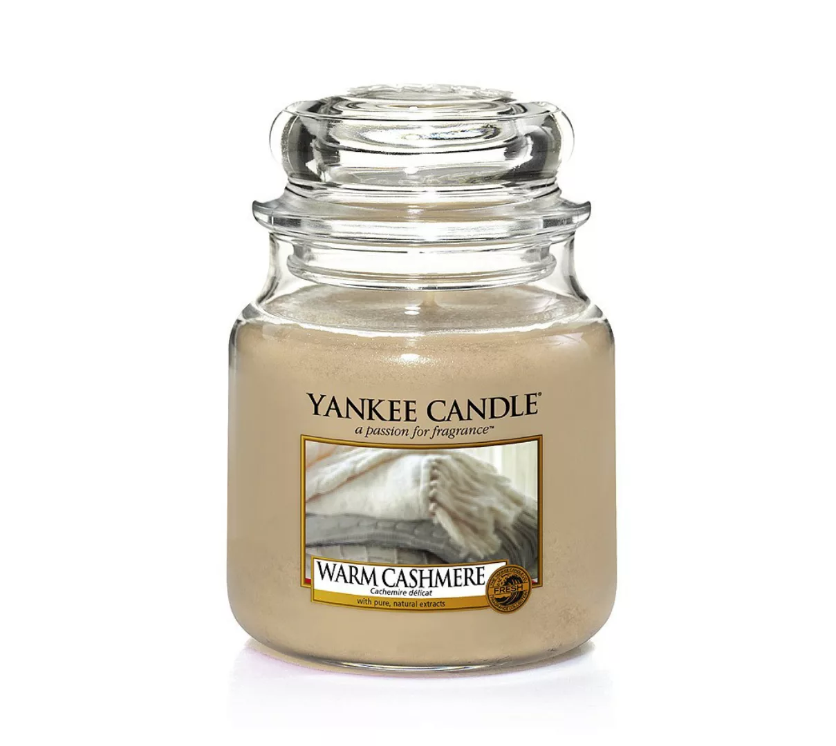 Yankee Candle Duftkerze Warm Cashmere 411 g günstig online kaufen