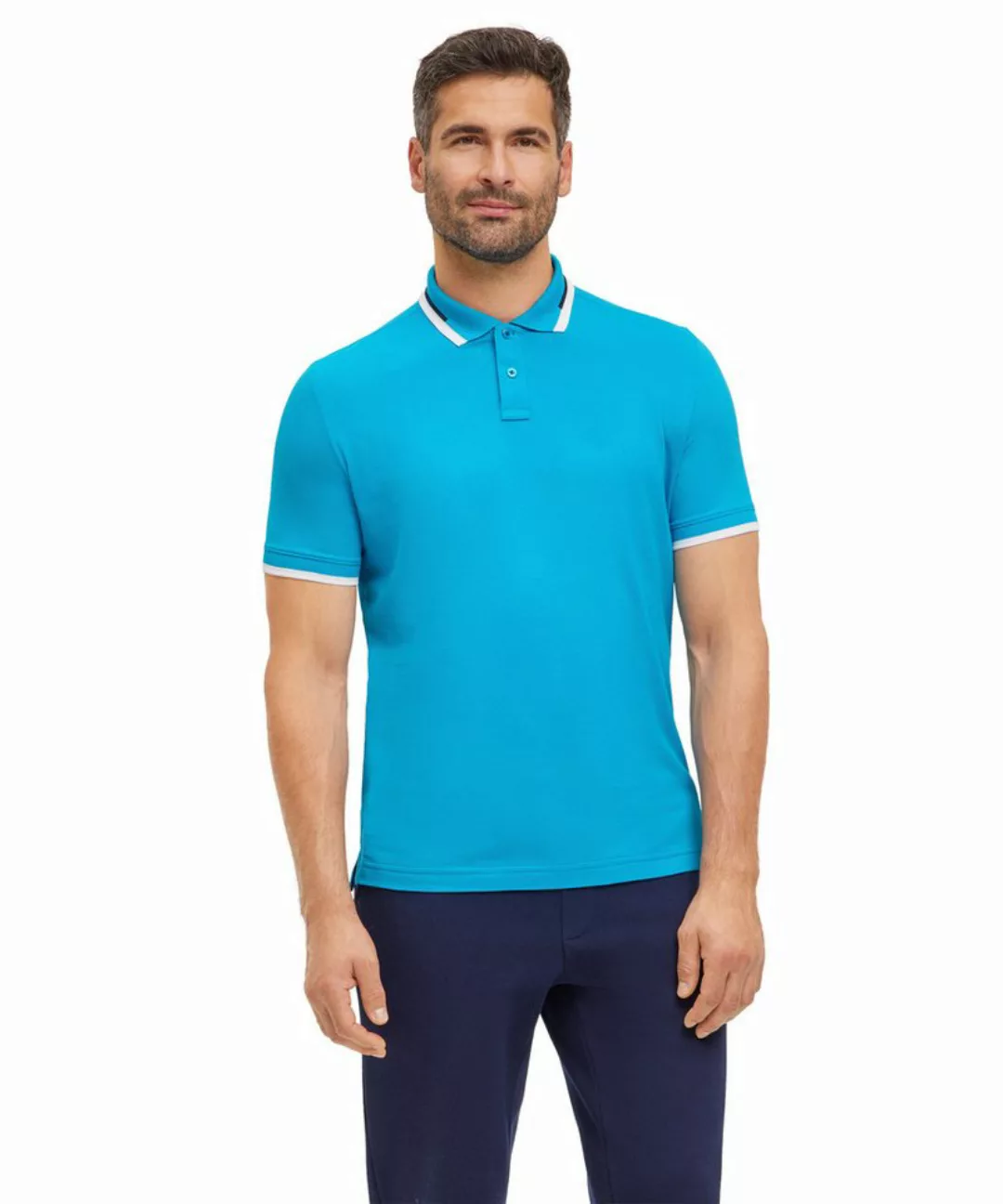 FALKE Poloshirt aus hochwertiger Pima-Baumwolle günstig online kaufen