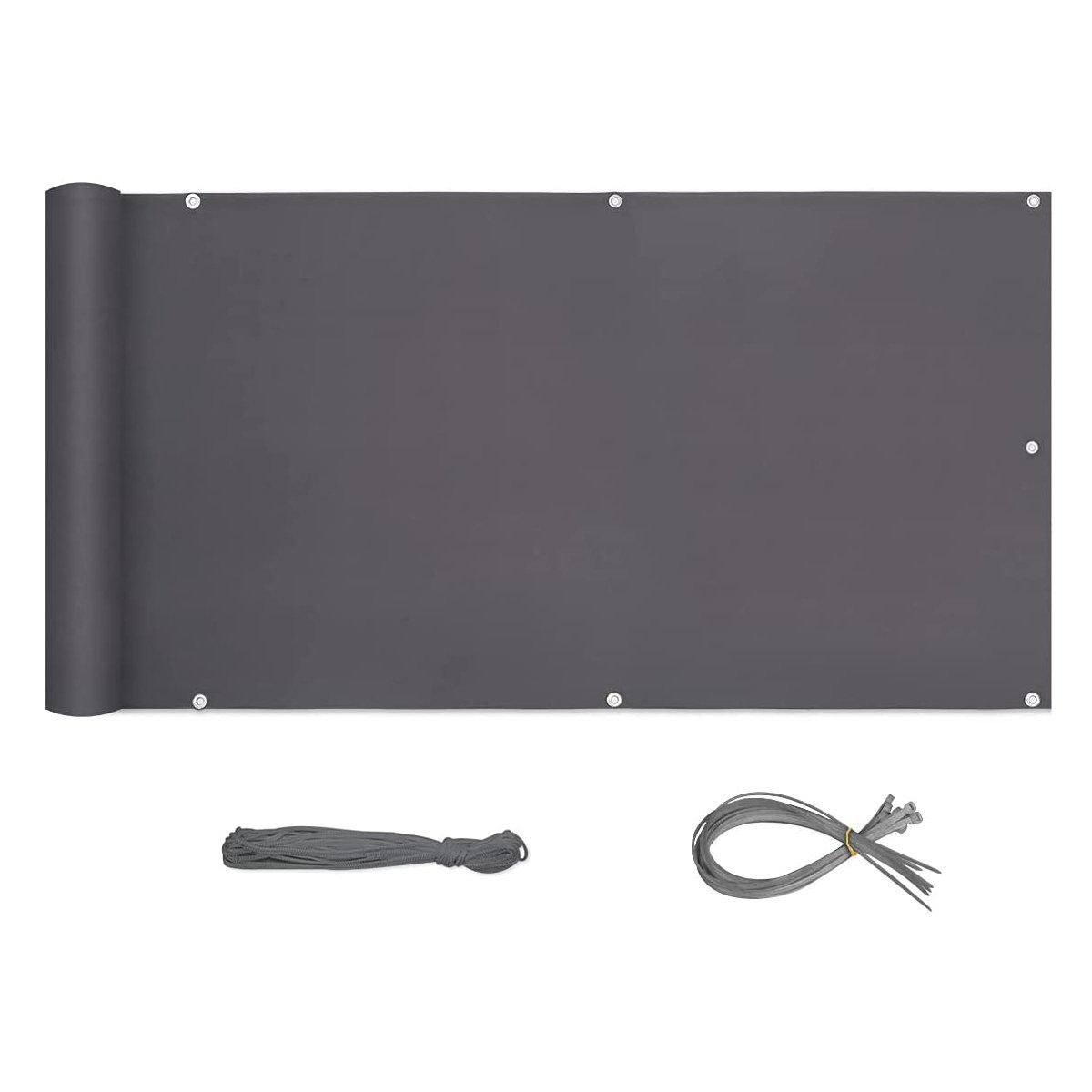 Sekey Balkonsichtschutz Balkon Sichtschutz 120 cm günstig online kaufen