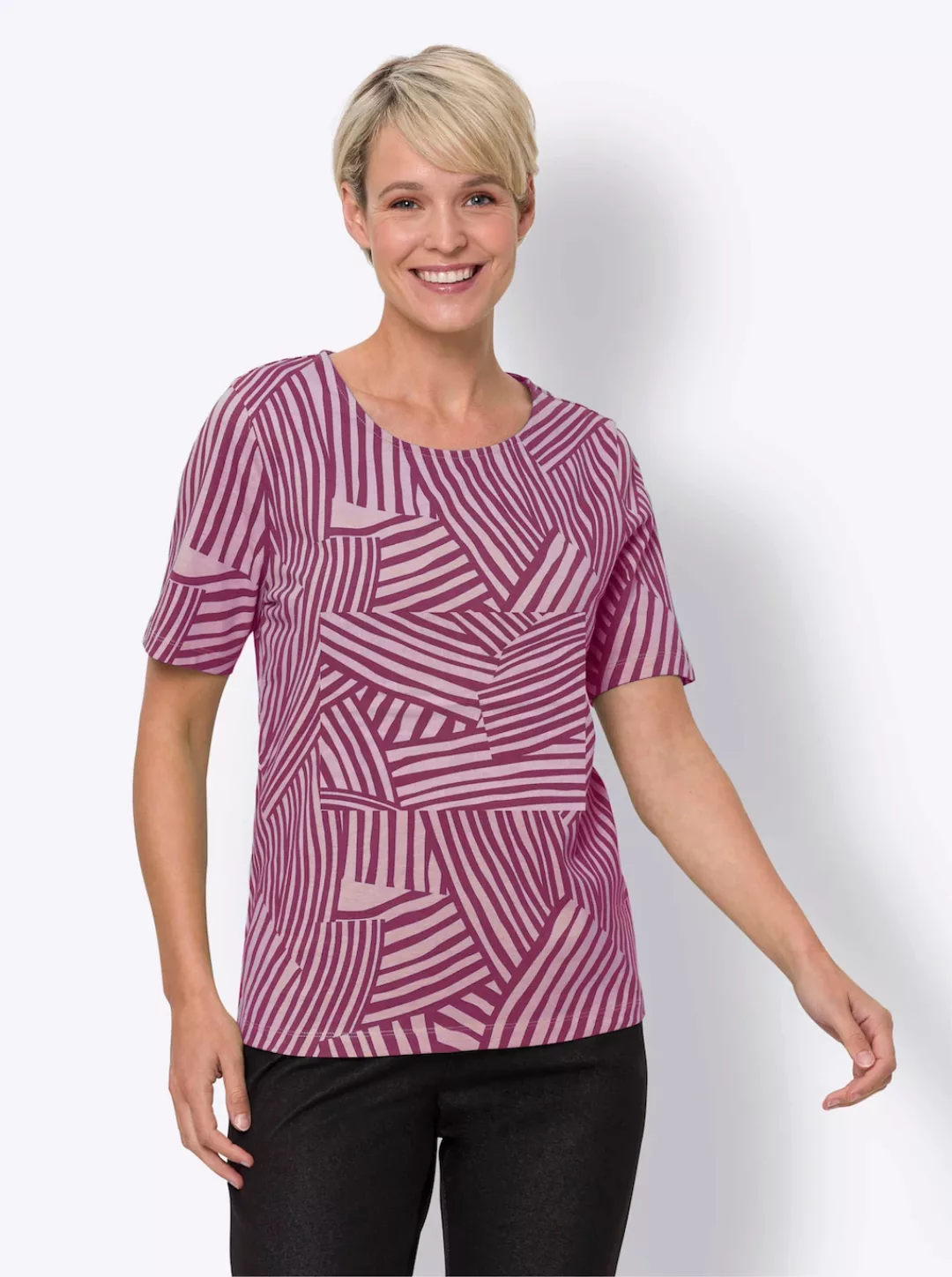 Classic Basics Rundhalsshirt "Kurzarm-Shirt", (1 tlg.) günstig online kaufen