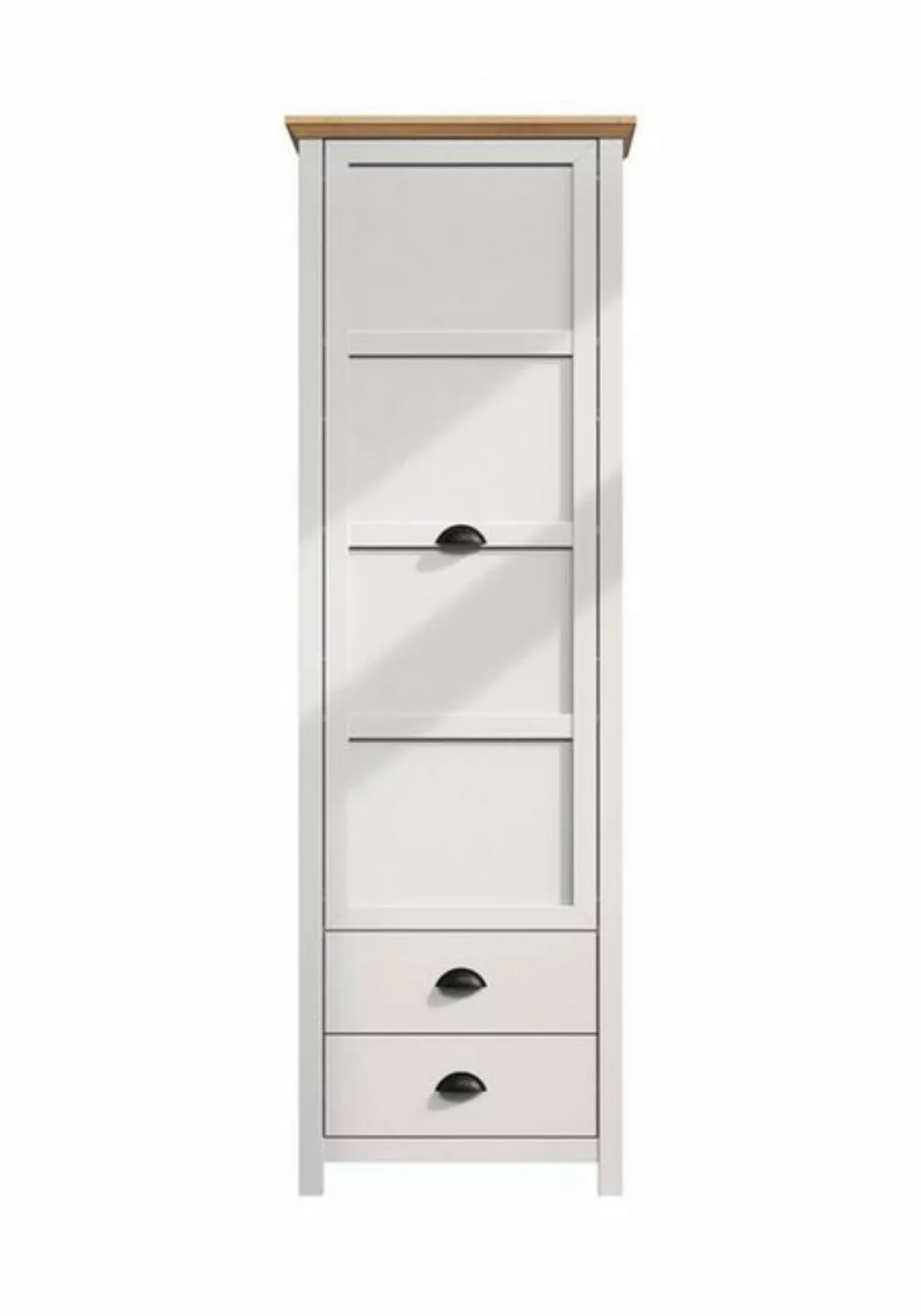 ebuy24 Kleiderschrank Landside Kleiderschrank 1 Tür, 2 Schubladen, grau. (1 günstig online kaufen