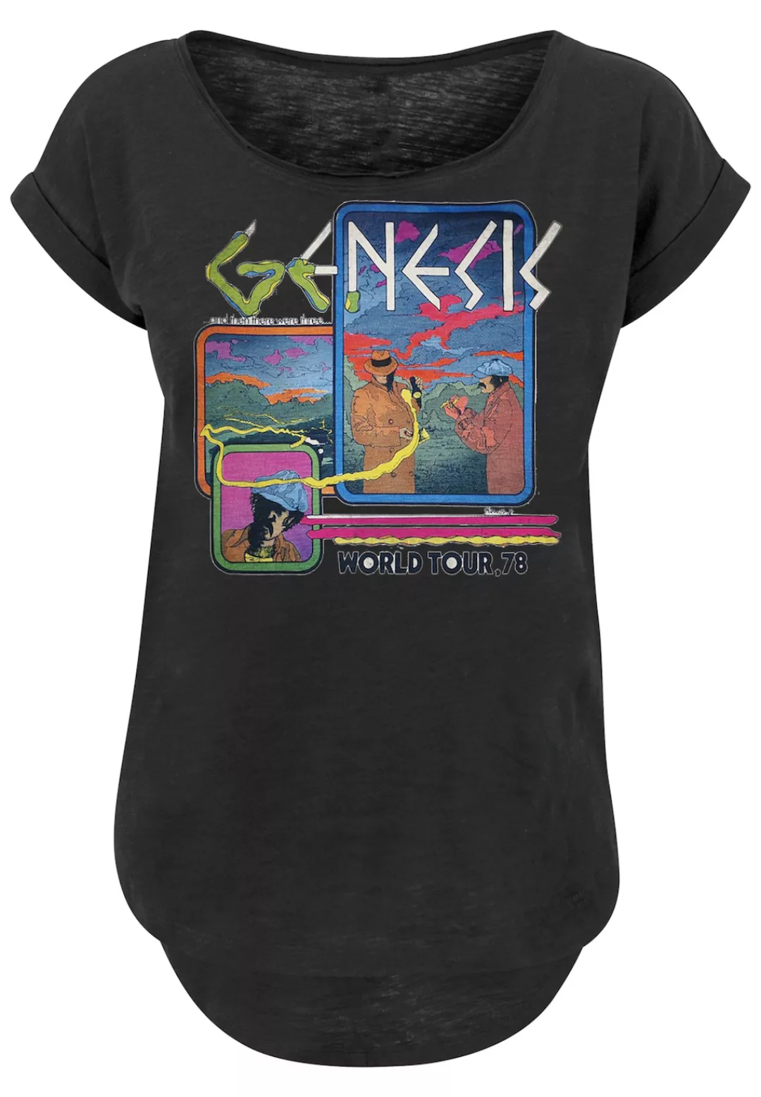 F4NT4STIC T-Shirt "Genesis World Tour 78", Print günstig online kaufen