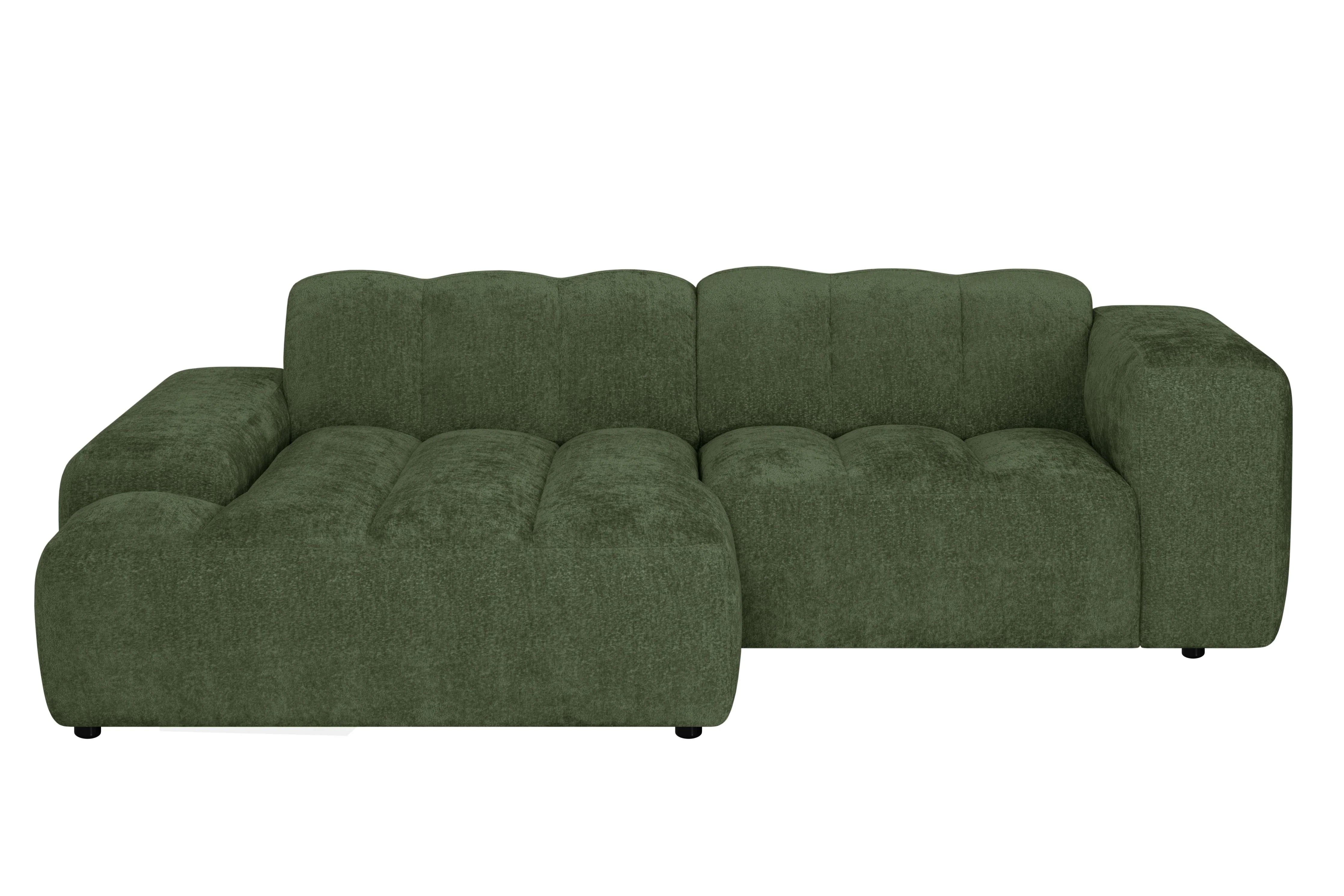 NADUVI Collection | Ecksofa Sandro links 2,5-Sitzer Chenille günstig online kaufen