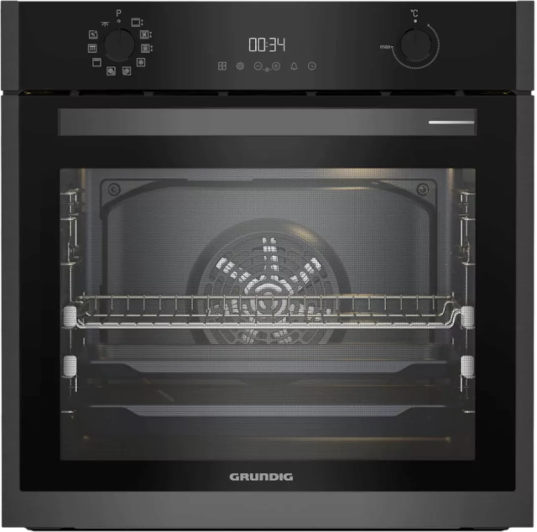 Grundig Einbaubackofen »GEBM19300DXMPF«, GEBM19300DXMPF, mit 2-fach-Telesko günstig online kaufen