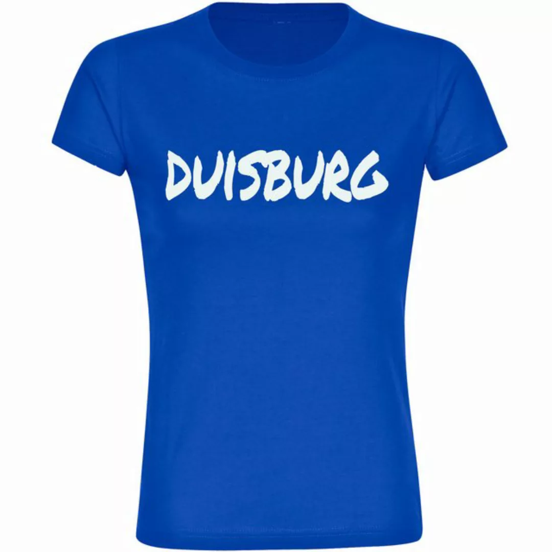 multifanshop T-Shirt Damen Duisburg - Textmarker - Frauen günstig online kaufen